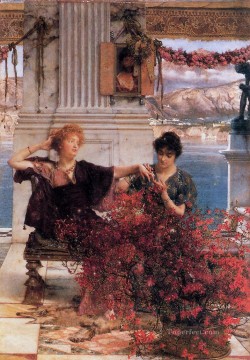 宝石で飾られた足かせのロマンチックなサー・ローレンス・アルマ・タデマが大好き Oil Paintings